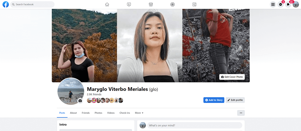 Philippines Old Facebook Account - Green 3 line